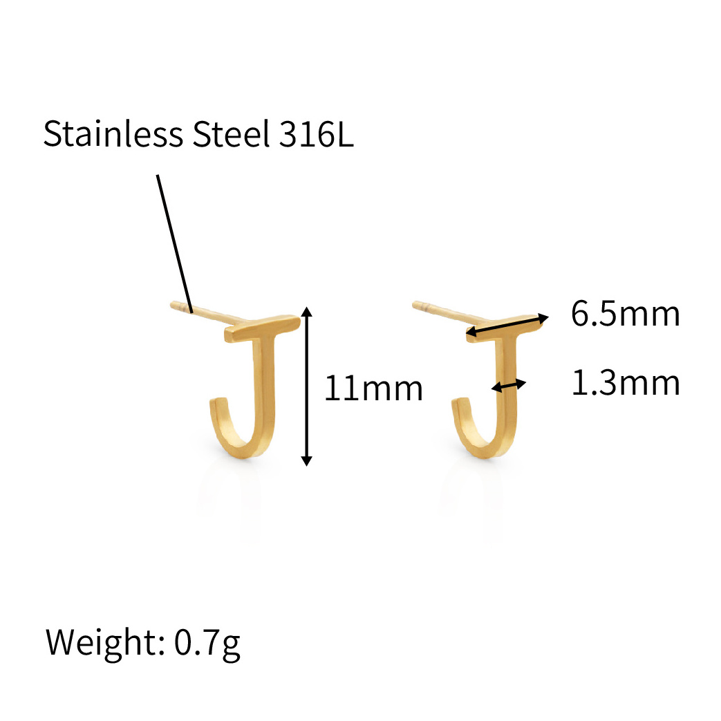 Chris April 316L stainless steel technology china wholesale stud earring trendi T-shape earring hooks for jewellery making