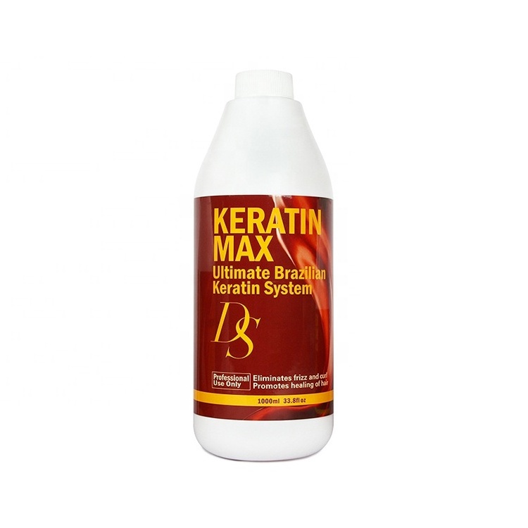 DS KERATIN MAX cream nano brazilian keratin straightening smoothing collagen hair treatment professional