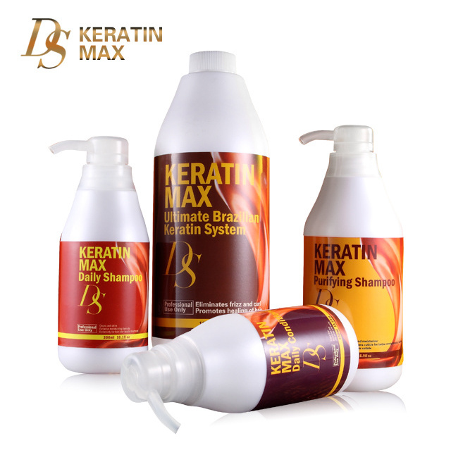 DS KERATIN MAX cream nano brazilian keratin straightening smoothing collagen hair treatment professional