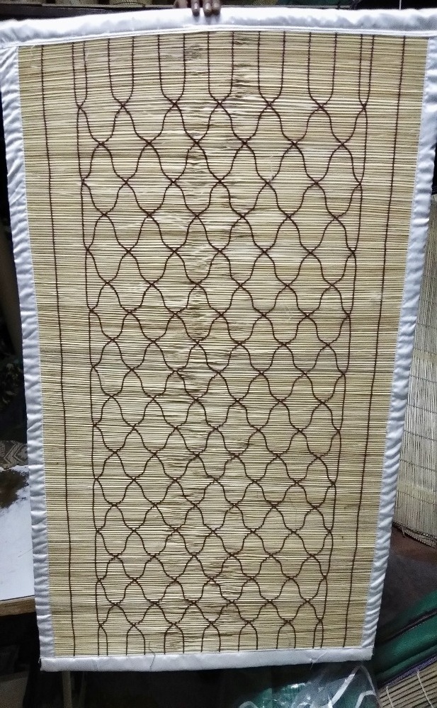 special cross thread design bamboo chicks or blinds  cross thread design blind chicks designable fabric