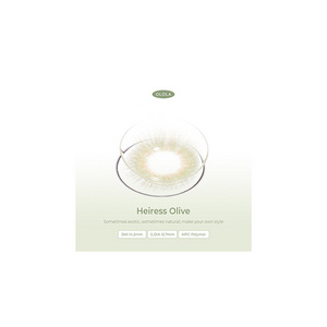 [HEIRESS OLIVE] Wholesale Contact lens High quality Made in korea colored contact lenses Best Price and Good Product