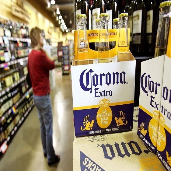 corona beer box,	corona beer can and 	corona beer extra alcohol content