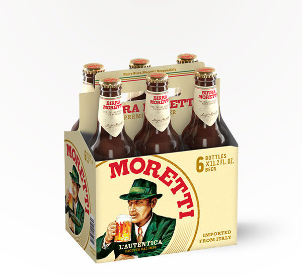 Made In Italy Birra Moretti Beer In Bottle 66 Cl - Premium Italian Lager Beer - 24 x 330 ml - 4.6 % ABV