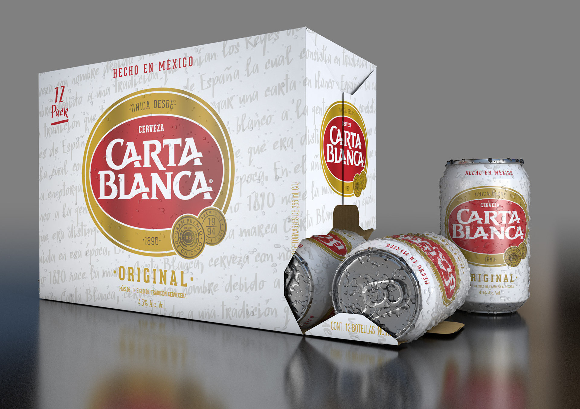 Comprar Cerveza Carta Blanca En Linea-Carta Blanca Original Imported Beer-6 bottles / 12 fl oz