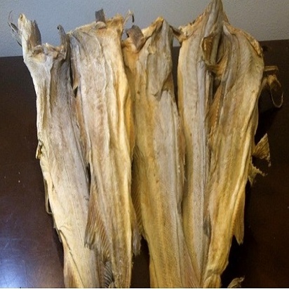 Discount price Norwegian Stockfish LARGE 50/70cm Dried Cod Half Bale 50 pounds 50kg bale/Buy Norway