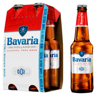 BAVARIA PREMIUM BEER 12 X Bottle 330 ml/Bavaria 0.0% Original Non-Alcoholic Beer