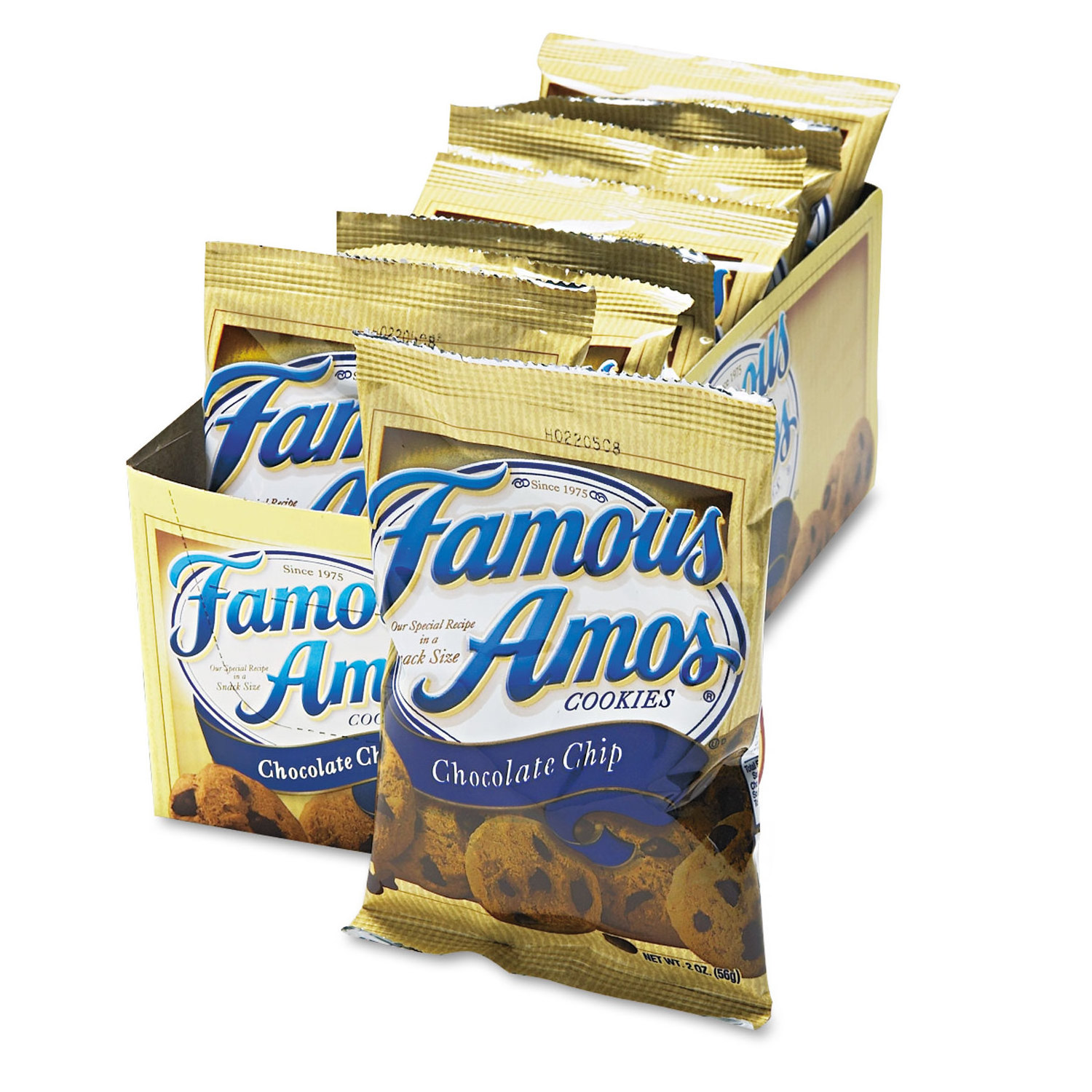 Famous Amos Chocolate Chip & Pecans Bite Size Cookies 12.4oz -351g