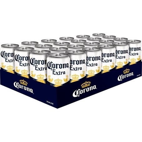 corona beer box,	corona beer can and 	corona beer extra alcohol content