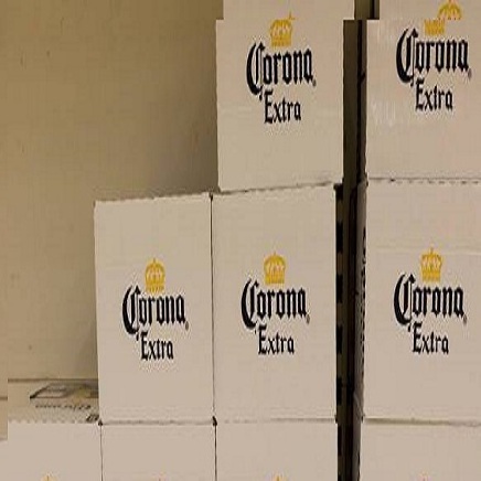 corona beer box,	corona beer can and 	corona beer extra alcohol content