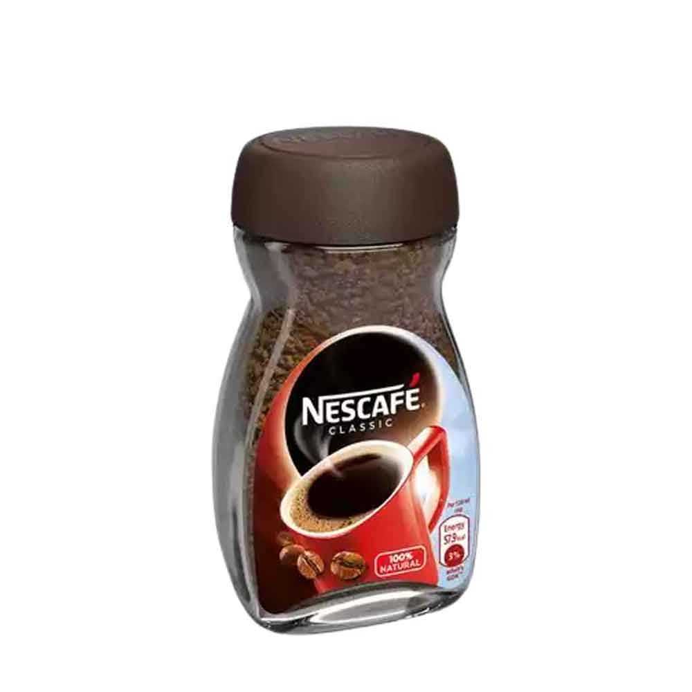 NESCAFE Classic Instant Coffee 50 Cups Jar