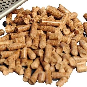 Premium Wood Pellets Small Pet & Livestock Bedding, 40 lb (18.1 kg)  /Wood Pellets for Grilling, Smoking and BBQ (5 lb Bag)