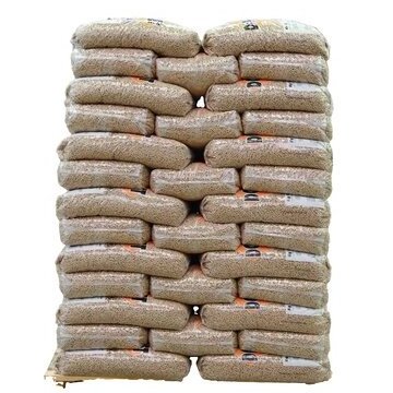 Premium Wood Pellets Small Pet & Livestock Bedding, 40 lb (18.1 kg)  /Wood Pellets for Grilling, Smoking and BBQ (5 lb Bag)