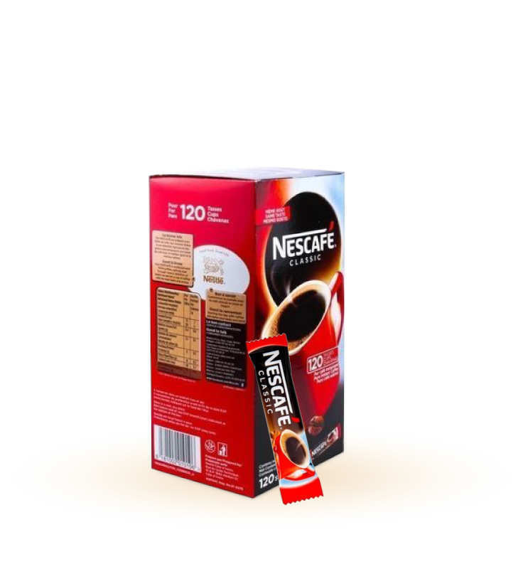 NESCAFE Classic Instant Coffee 50 Cups Jar