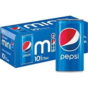 Pepsi Cola Soda 7.5oz Mini Cans 3/8 Packs (24 Cans) /Diet Wild Cherry Pepsi 12 Pack 12 Ounce Cans by diet wild cherry pepsi