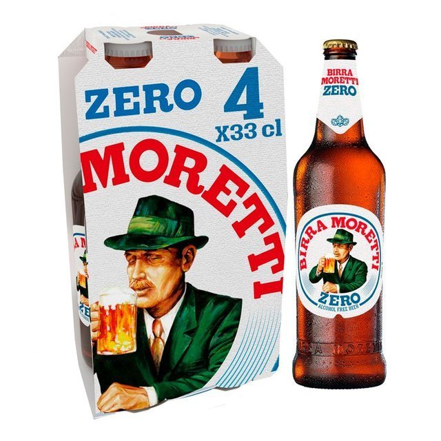 Made In Italy Birra Moretti Beer In Bottle 66 Cl - Premium Italian Lager Beer - 24 x 330 ml - 4.6 % ABV