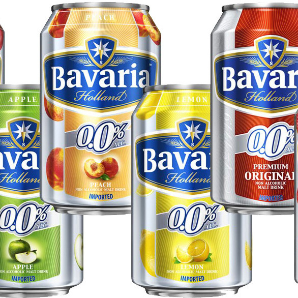 BAVARIA PREMIUM BEER 12 X Bottle 330 ml/Bavaria 0.0% Original Non-Alcoholic Beer