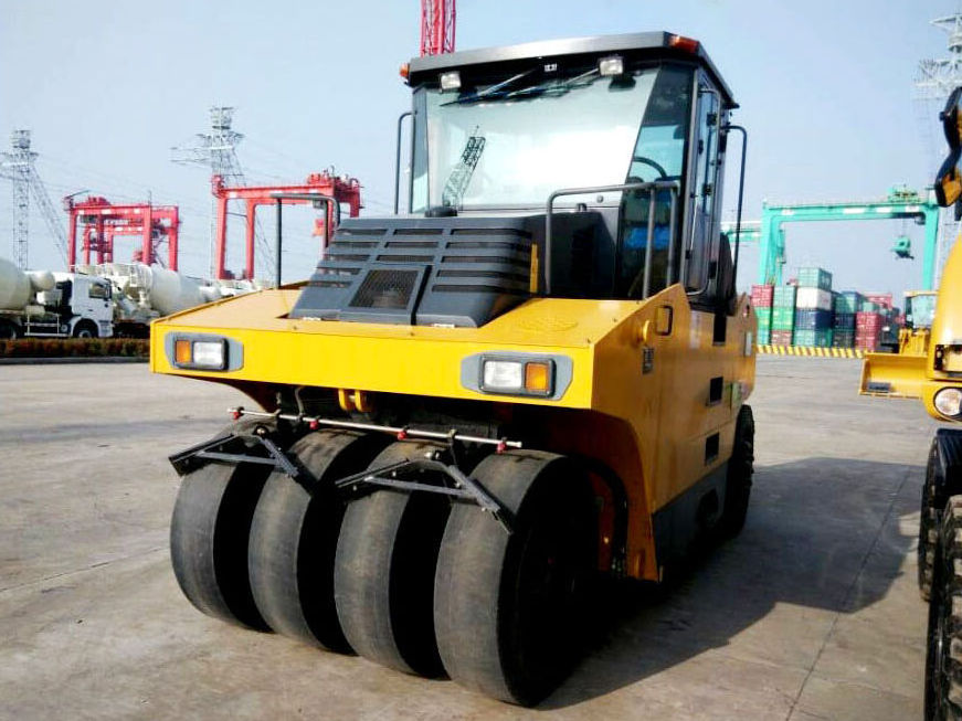 Official 30ton Pneumatic Rubber Tire Road Roller Xp303 For Sale