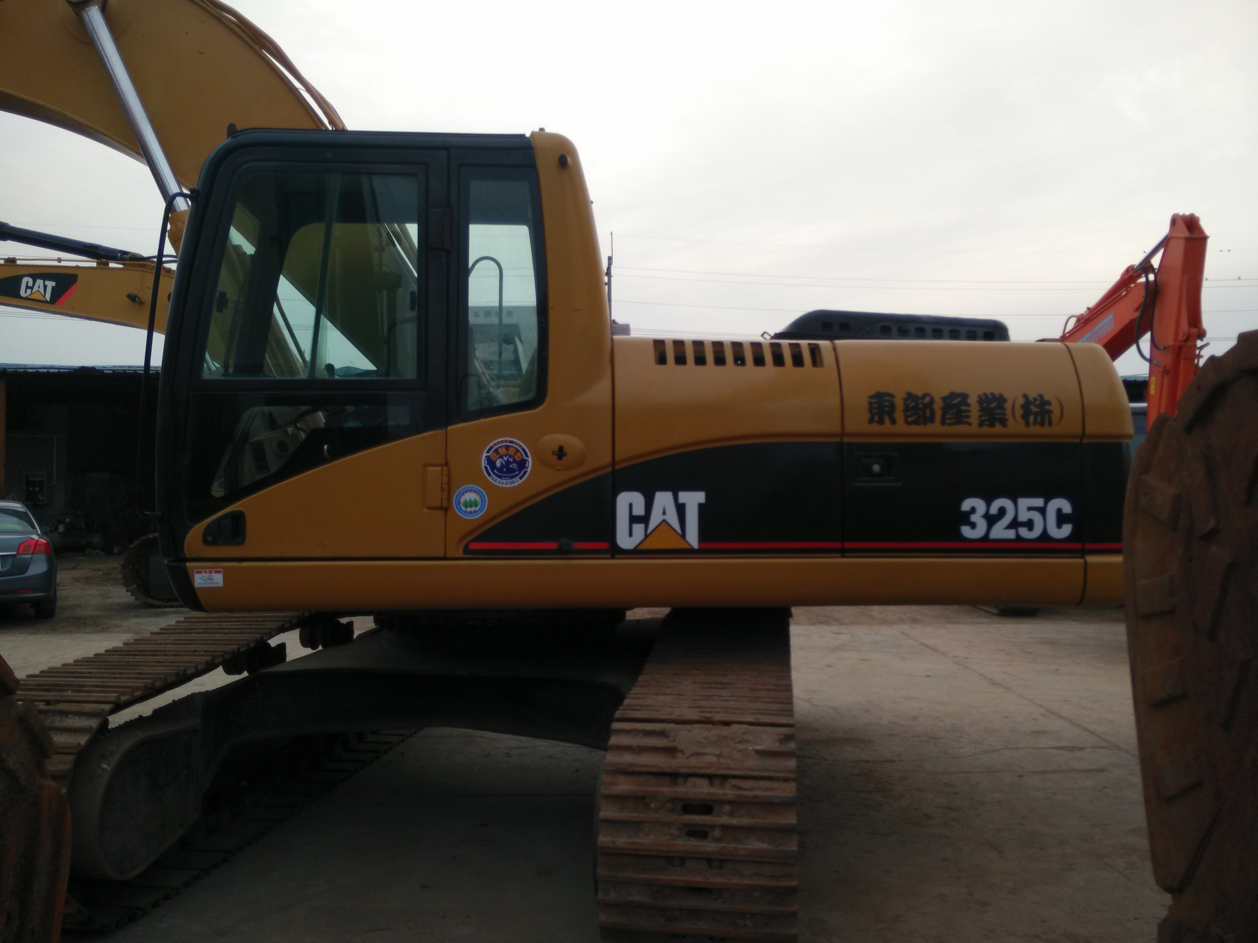 Original Machinery Used Cat 325C 325B 320 Crawler Excavators 27.4 Ton