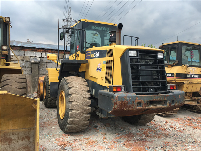 Cheap Price Used Backhoe komatsu wa380-6 Loader For Sale Second hand backhoe loader for komatsu for hot sale