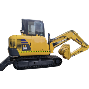 second-hand excavator japan komatsu pc56-7 road construction used digger good quality c56-7 for cheap price sale