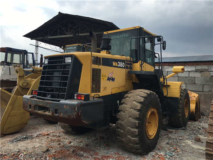 Cheap Price Used Backhoe komatsu wa380-6 Loader For Sale Second hand backhoe loader for komatsu for hot sale