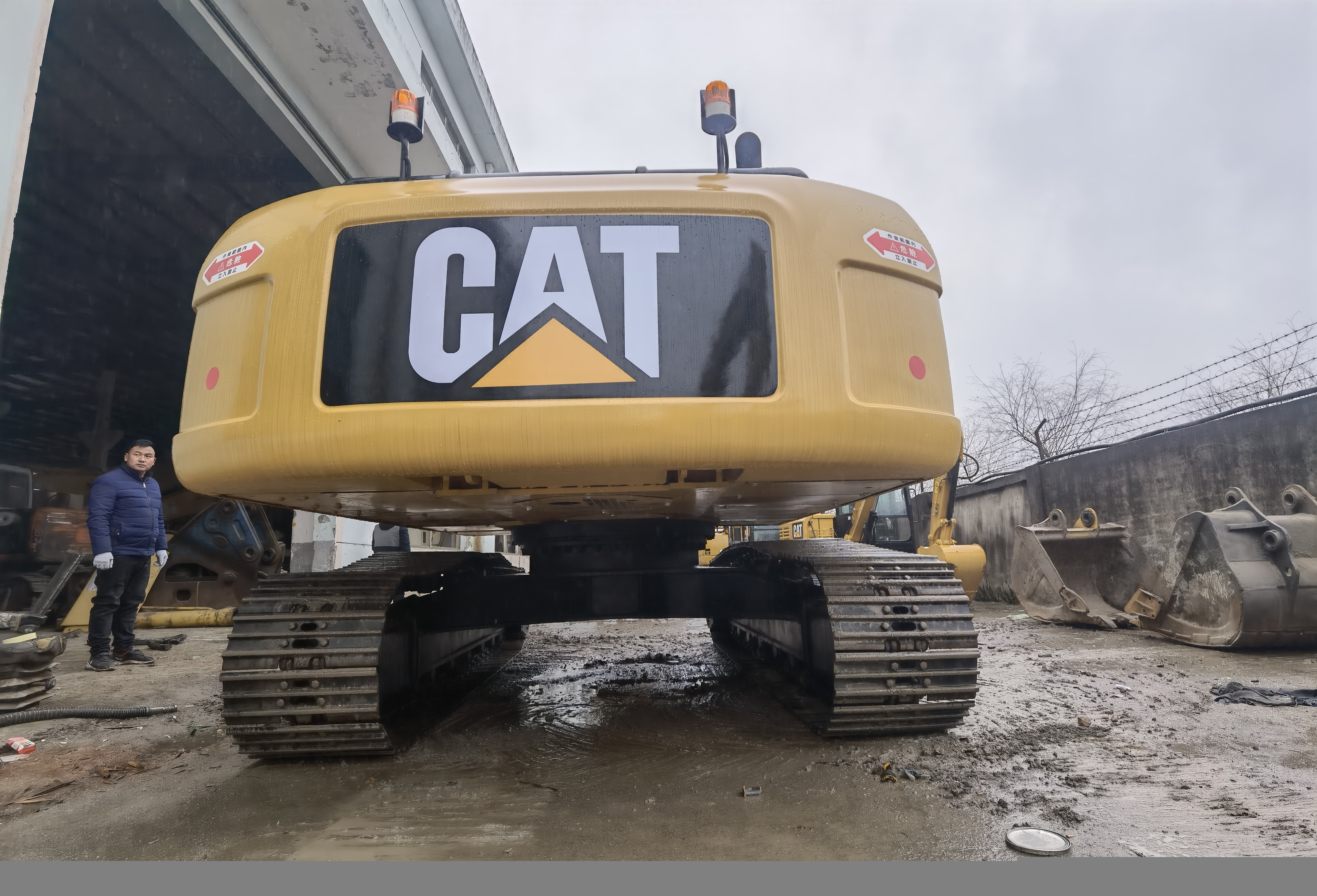 Japan made 36 ton crawl erexcavator Caterpillar 336D CE EPA engine CAT 336D tracked shovel on stock CAT 336D