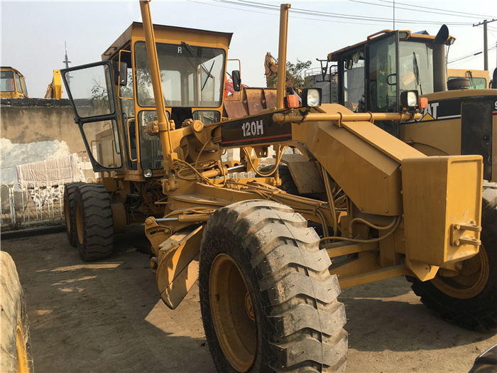 Used motor grader 120H caterpillar cat used grader 120h 140k 140h 120k secondhand grader for sale