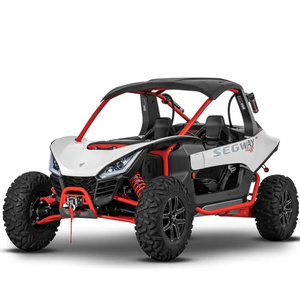 color seat UTV 4x2 400cc CVT go kart with LED roof lights (TKG400-A4)