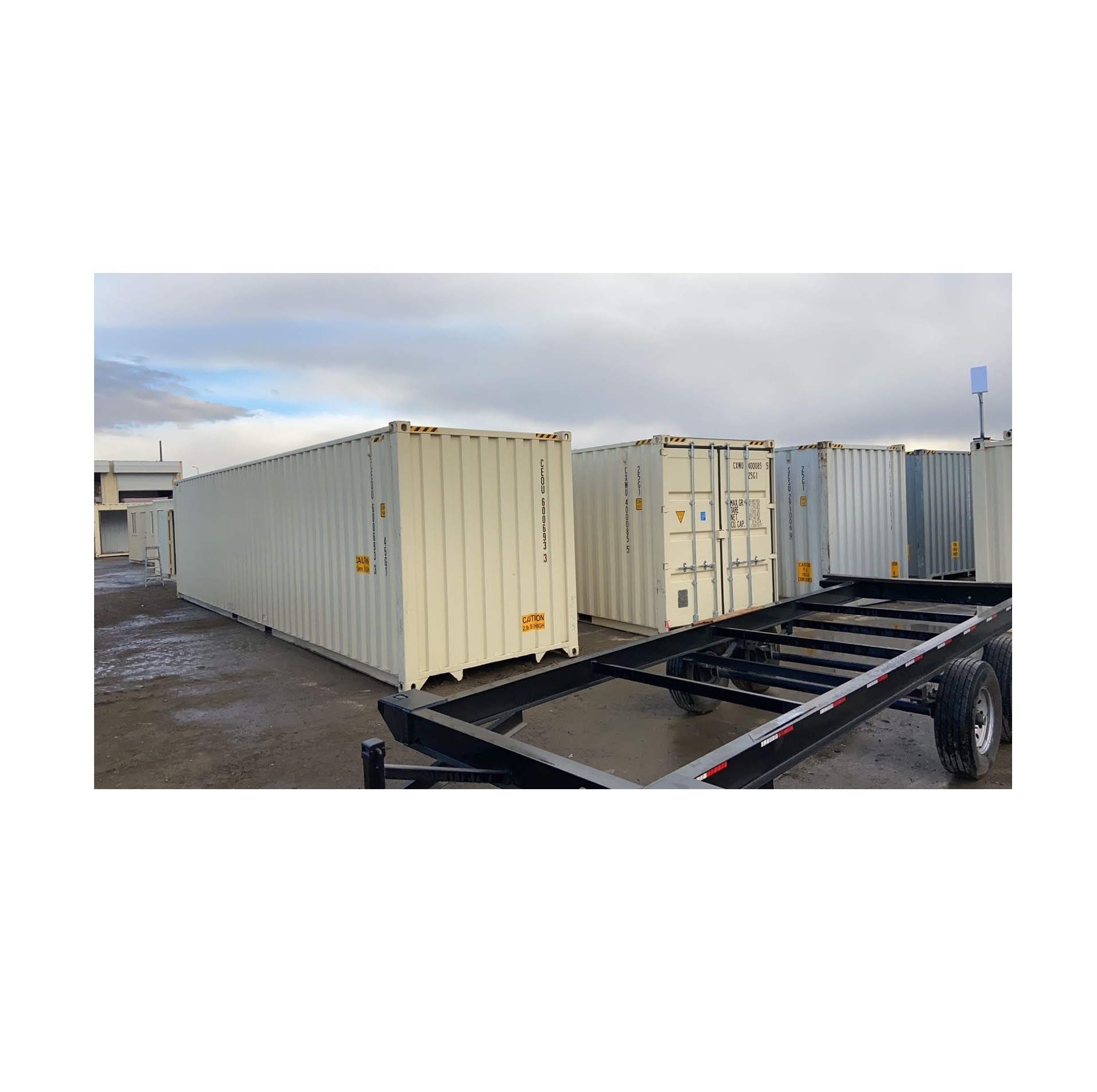 Cheap used 20gp 40gp 40hq shipping containers second hand containers for sale