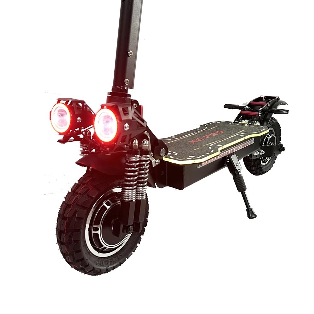 Europe Warehouse Duotts D66 Electric Scooter 60V 3600W Off Road 24Ah Battery Dual Motor Electric Scooter with Seat