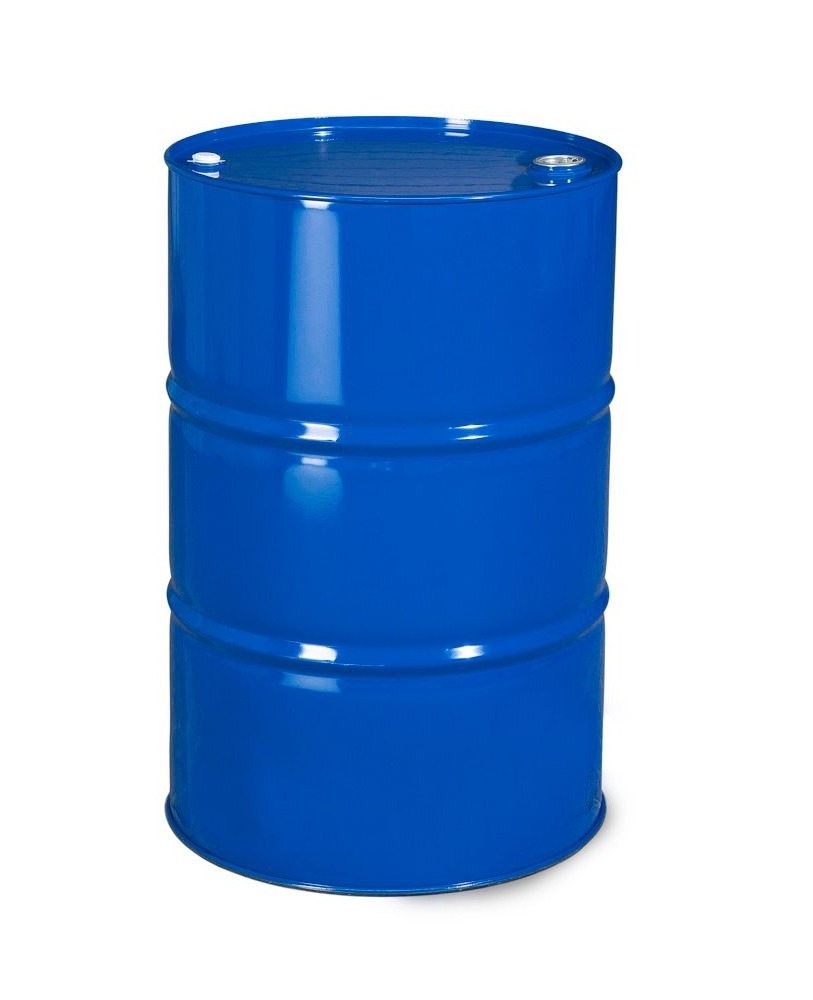 used plastic drum blue HDPE chemical barrel 200 litre/KG blow molding bucket double lid 55 gallon plastic drum