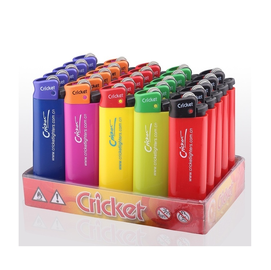 Buy Cricket Pocket Cigarette Lighter - Mini, Fluorescent, Disposable, Assorted Colour Online At Best Price