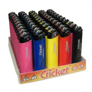 Mini Cricket Lighters Assorted Random Colors