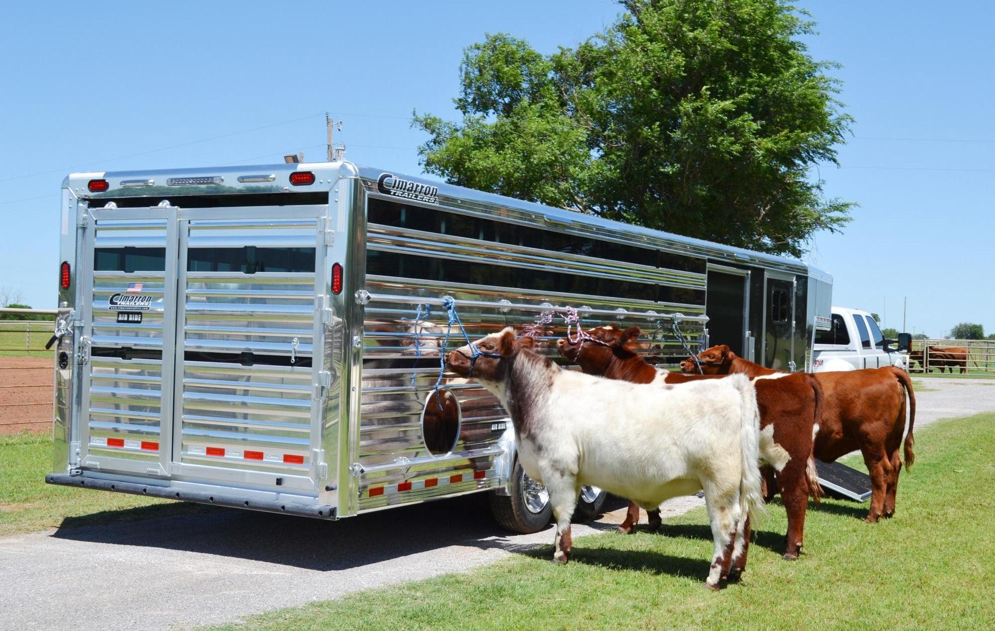 livestock trailer animal transport cattle fence semi trailer livestock carrier truck with 3 axles fence cargo