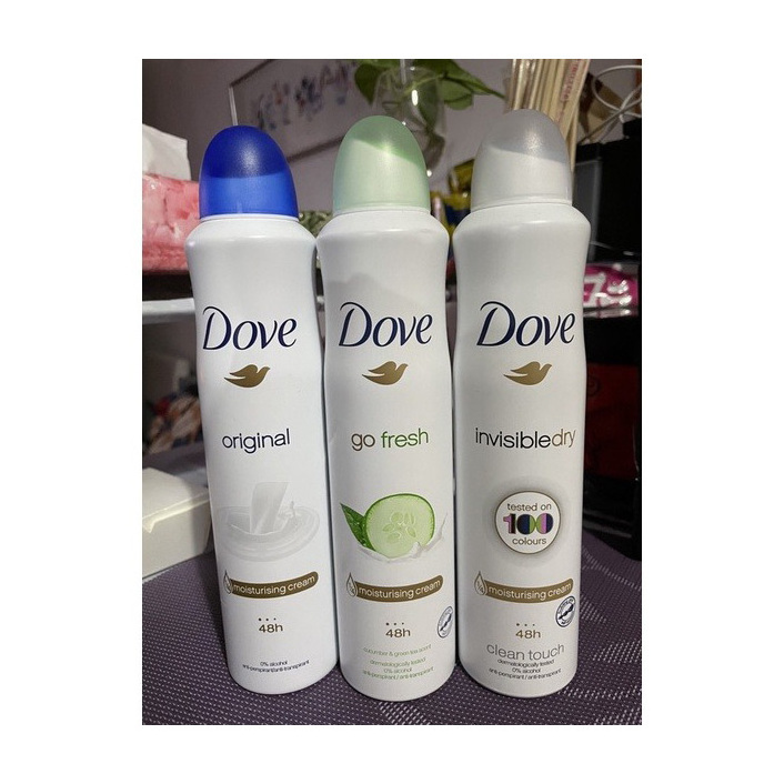 Dove deodorant Spray 150ml for sale Factory price from an Authorized wholesaler All flavour Available