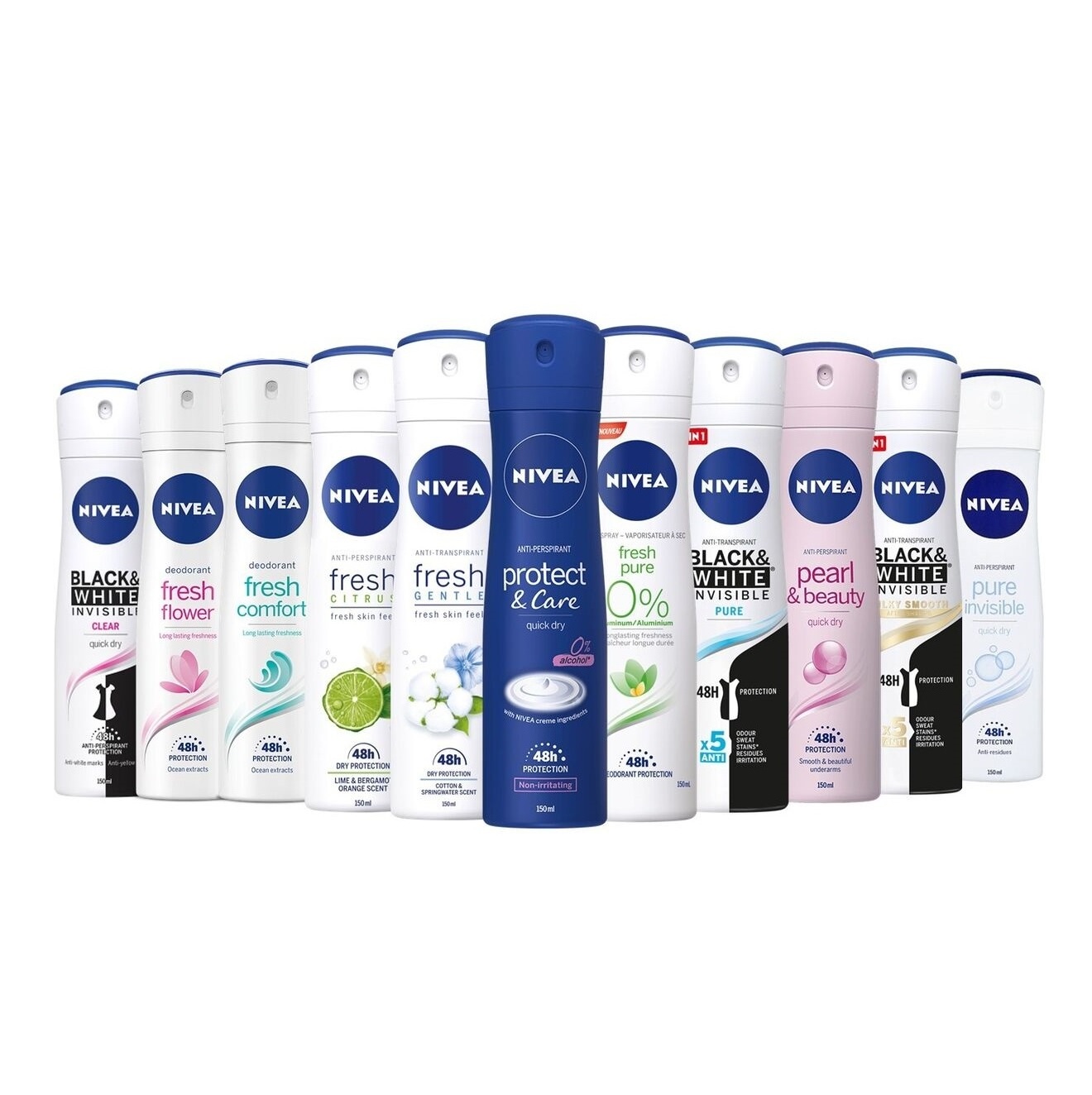 Top Quality Nivea deodorant spray for women/men 150ml At Cheap Price