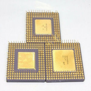 Wholesale CPU Processor Scrap cpu pins Ceramic CPU Processor Pentium Pro Scrap With Gold