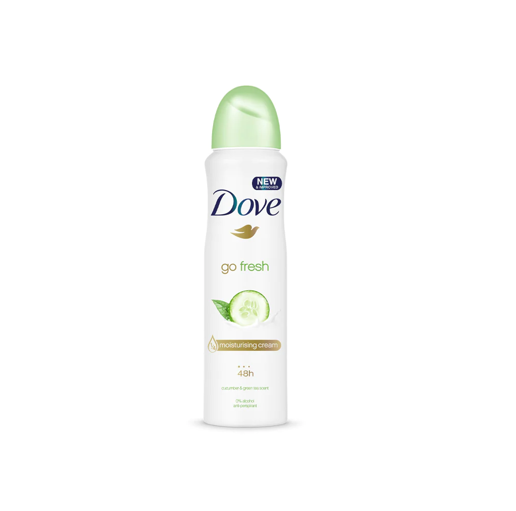 6 Pack Dove- Women Odour Protection Anti-Perspirant Body Spray Deodorant, 250ml