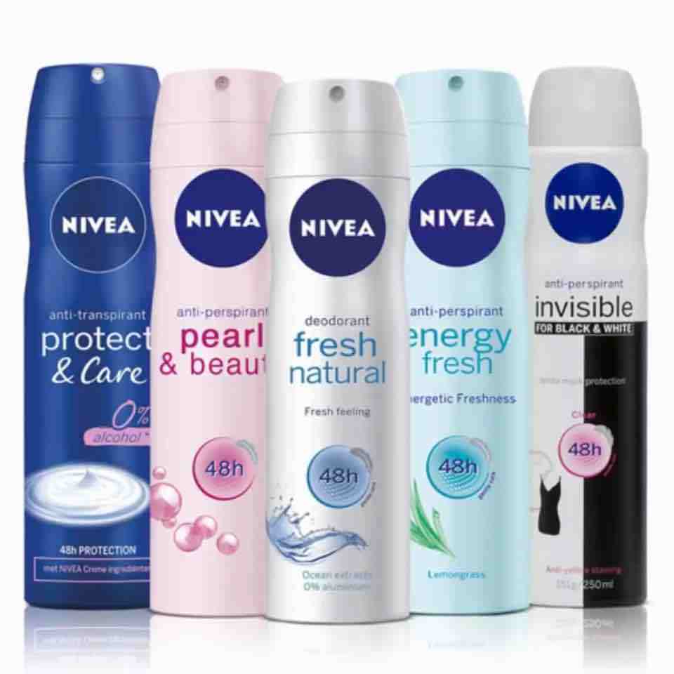 Buy good quality Nivea Men and Women Anti Perspirant Deodorant Body Spray 150ml /Original Nivea Deodorant Body Spray