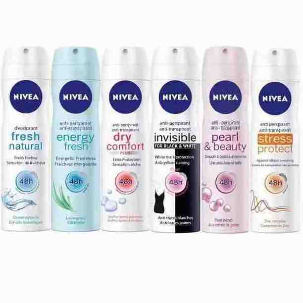 Buy good quality Nivea Men and Women Anti Perspirant Deodorant Body Spray 150ml /Original Nivea Deodorant Body Spray