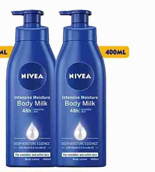 High Quality Nivea Intensive Moisture Extra Repair Body Milk 400ml / Nivea Men 48H Fresh Active Deodorant Spray 150ml