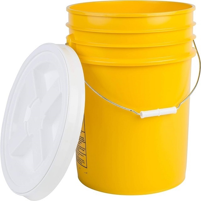 Top Quality And Good Price Round Bucket Plastic Large Clear Plastic Buckets With Lids