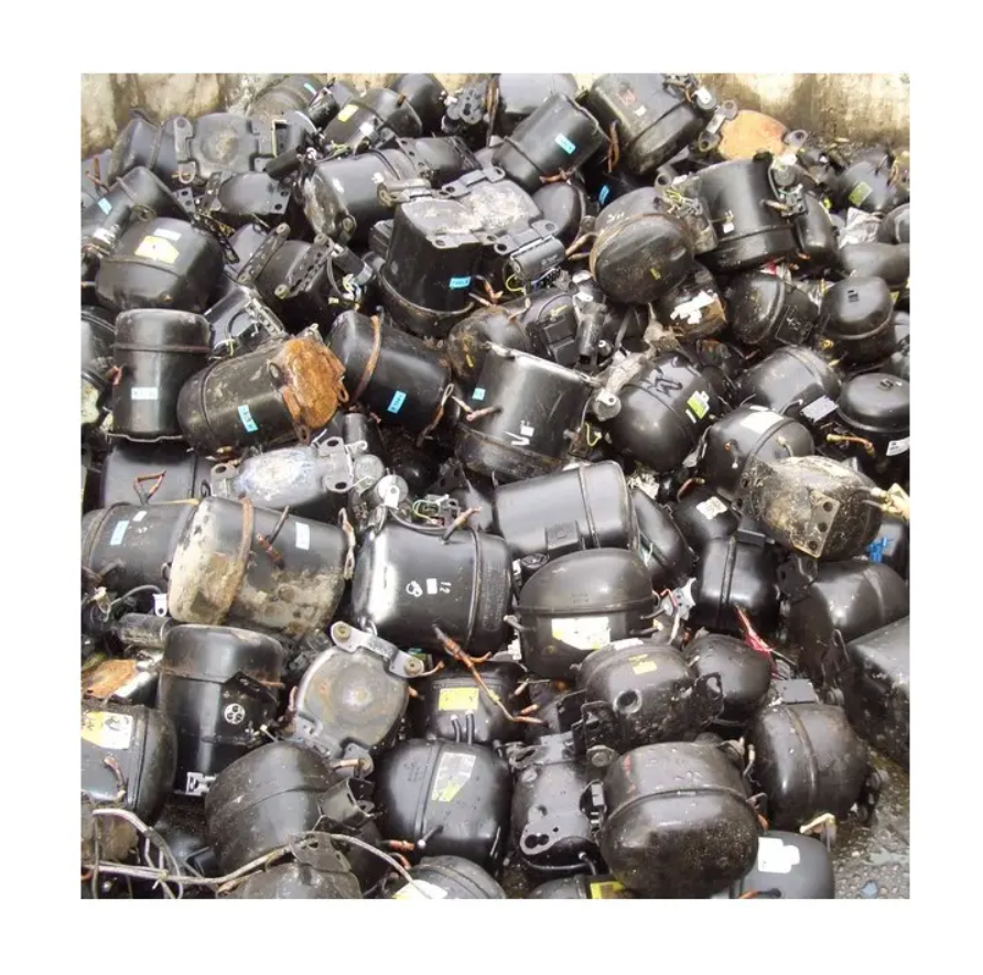 Hot Selling Cheap Used Refrigerator Compressor Scrap AC and Fridge Compressor Scrap for sale