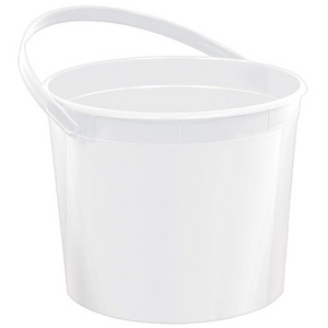 Top Quality And Good Price Round Bucket Plastic Large Clear Plastic Buckets With Lids