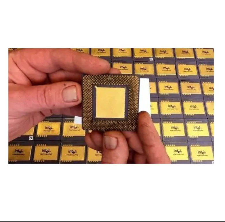 CHEAP GOLD RECOVERY CPU CERAMIC PROCESSOR SCRAPS/Ceramic CPU scrap/ COMPUTERS PENTIUM PRO SCRAP