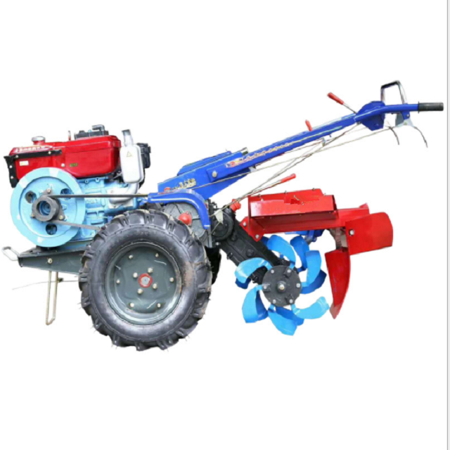 Hot sales of 15hp 18hp 20hp 22hp hand tractor Farm mini diesel motocultor Power Tiller Two Wheel Mini 2 Wheel Farm Tractor