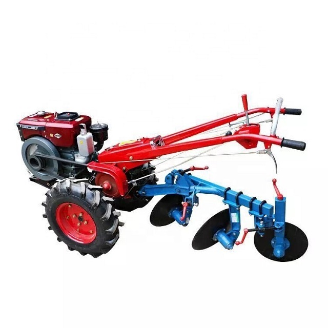 Hot sales of 15hp 18hp 20hp 22hp hand tractor Farm mini diesel motocultor Power Tiller Two Wheel Mini 2 Wheel Farm Tractor