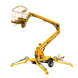 Strong  Quality 360 Spin 8-20m 250kg Towable cherry picker In Bulk