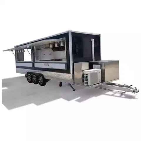 WEBETTER Custom Foodtruck Commercial Catering Mobile Kitchen Food Trailer Fully Equipped Airstream Pizza Food Truck For Sale