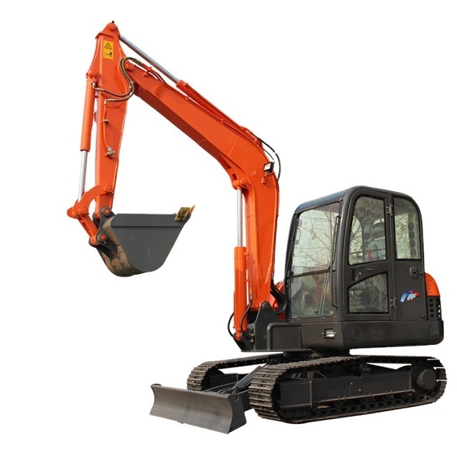 3.8ton factory price high quality with kubota engine mini crawler excavator with side boom and A/C hot sale 2023